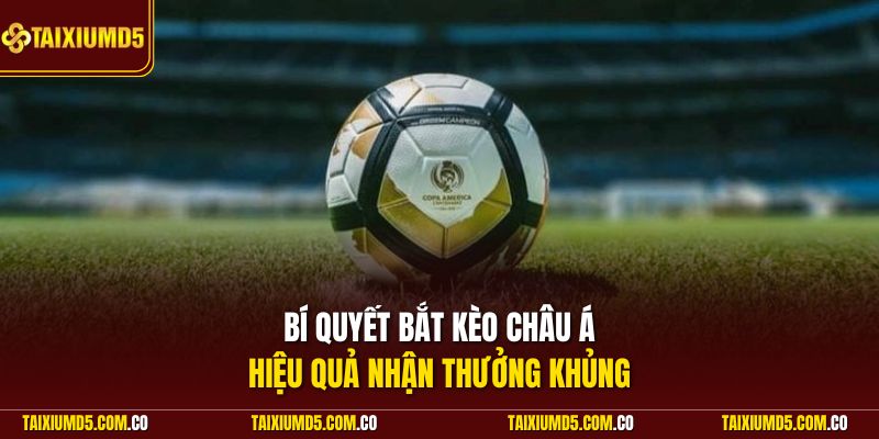 Bí quyết bắt kèo châu Á hiệu quả nhận thưởng khủng