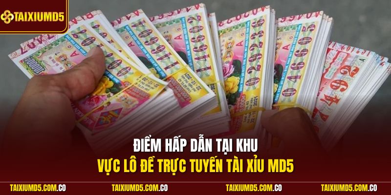 Điểm hấp dẫn tại khu vực lô đề trực tuyến Tài Xỉu MD5